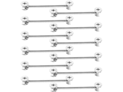 Kit Com 20 Peças De Extratores De Came De Cabeça Dupla De 48 Mm E 84 Mm Em Liga De Zinco Para