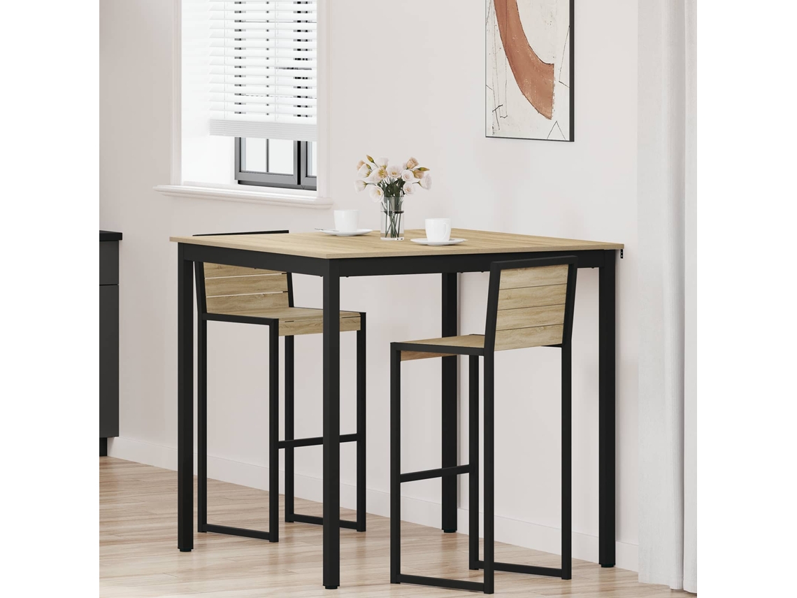 Vidaxl Mesa De Bar Em Pé Madeira Processada