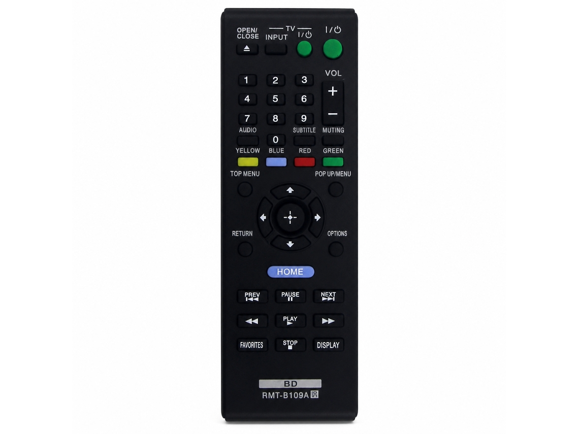 Comando À Distância Para Leitor Blu-ray/dvd Compatível Com Sony Rmt-b109a, Sem Configuração_zhd