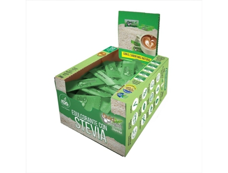 Adoçado com stevia  (50 uds)