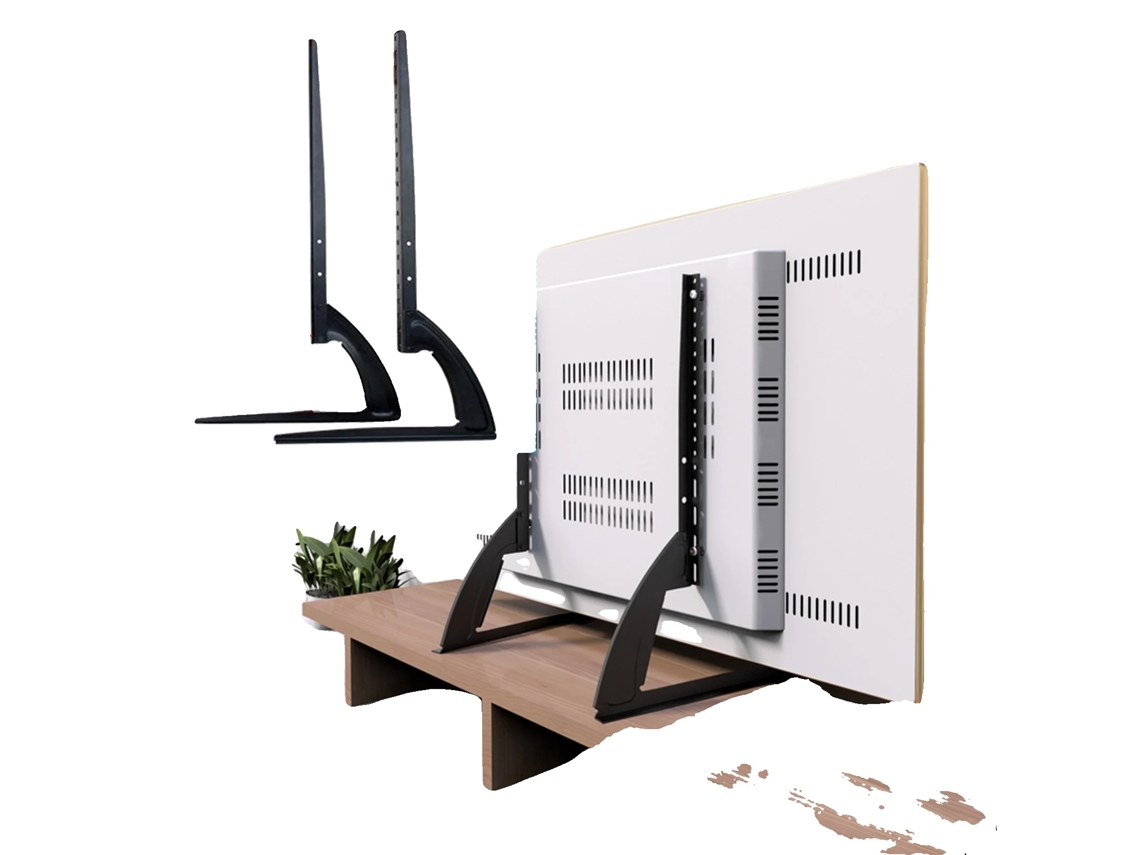 Suporte Para Tv, Altura Ajustável, Compatível Com Telas De 32 A 70 Polegadas, Preto, 12 Inch