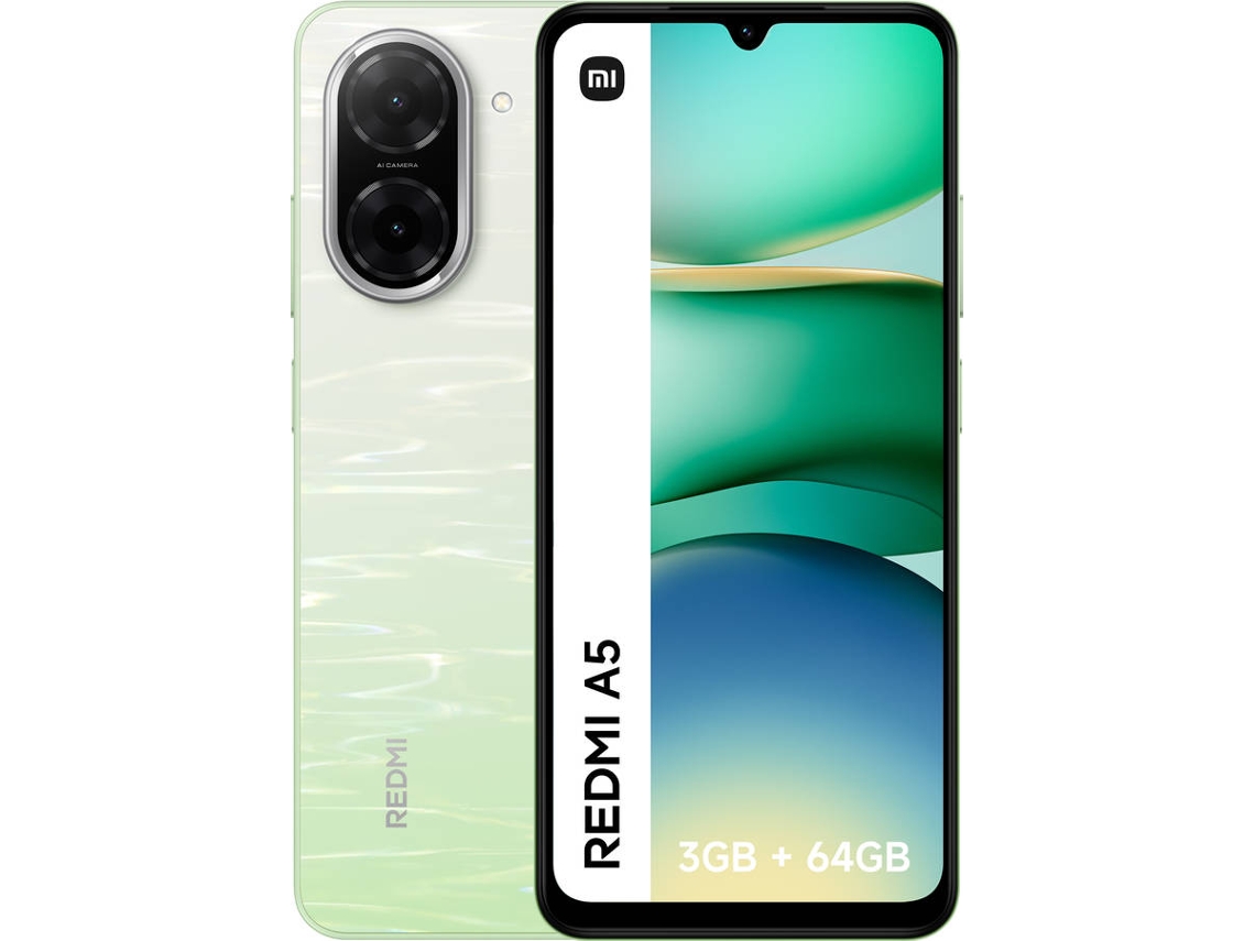 Smartphone XIAOMI Redmi A5 4G (6.88'' - 64 GB - Verde)