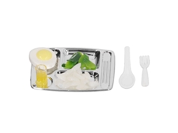 Primerox brinquedo Miniatura Prato Comida Bebida Casa de Bonecas Simulação Acessório Diy