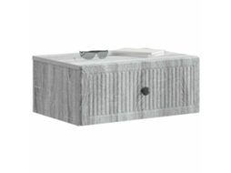 Armário de Cabeceira 2 Pcs Sonoma Cinzento 49x34,5x20 Cm MAISON EXCLUSIVE