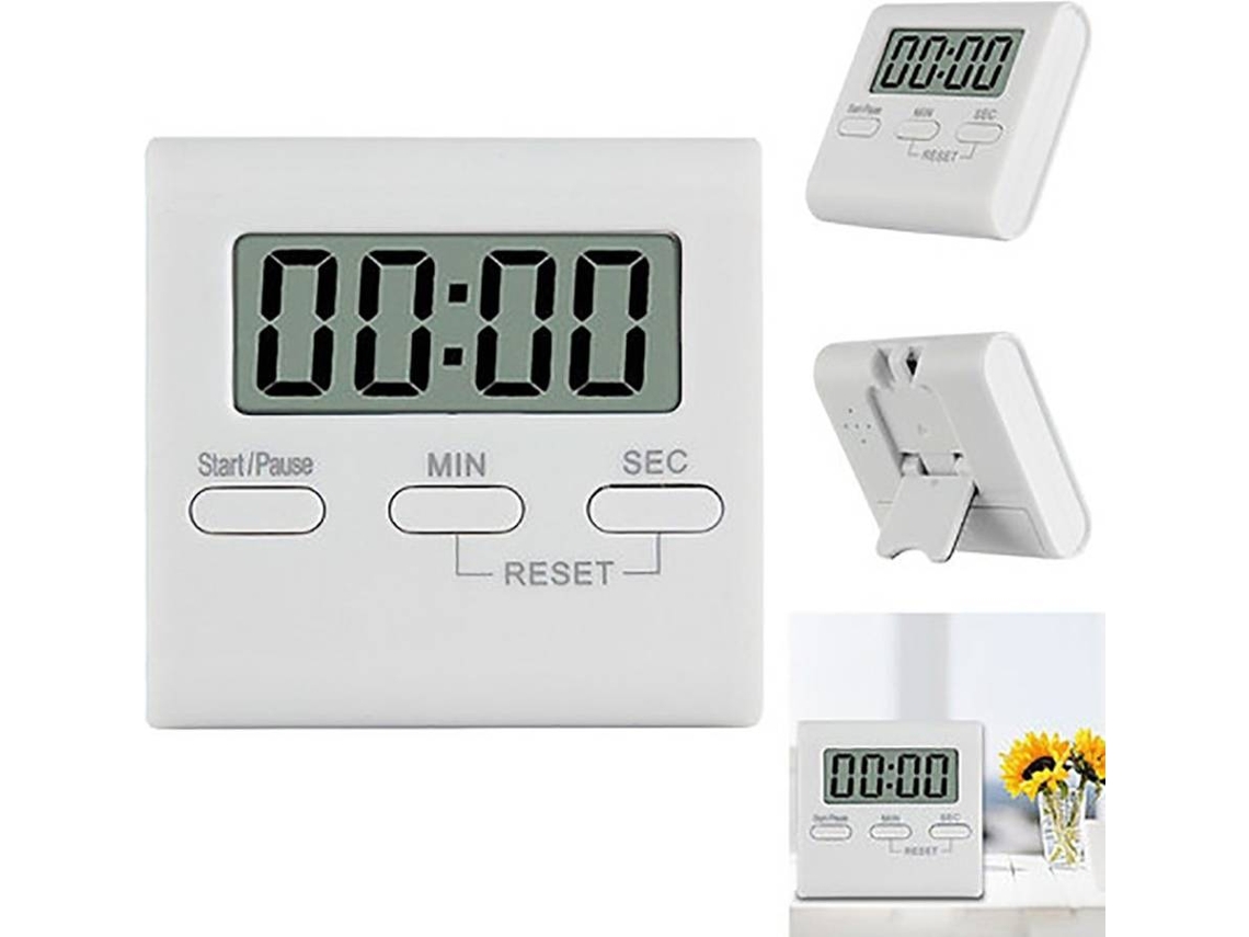 Relógio Alarme de Cozinha HEAN Branco