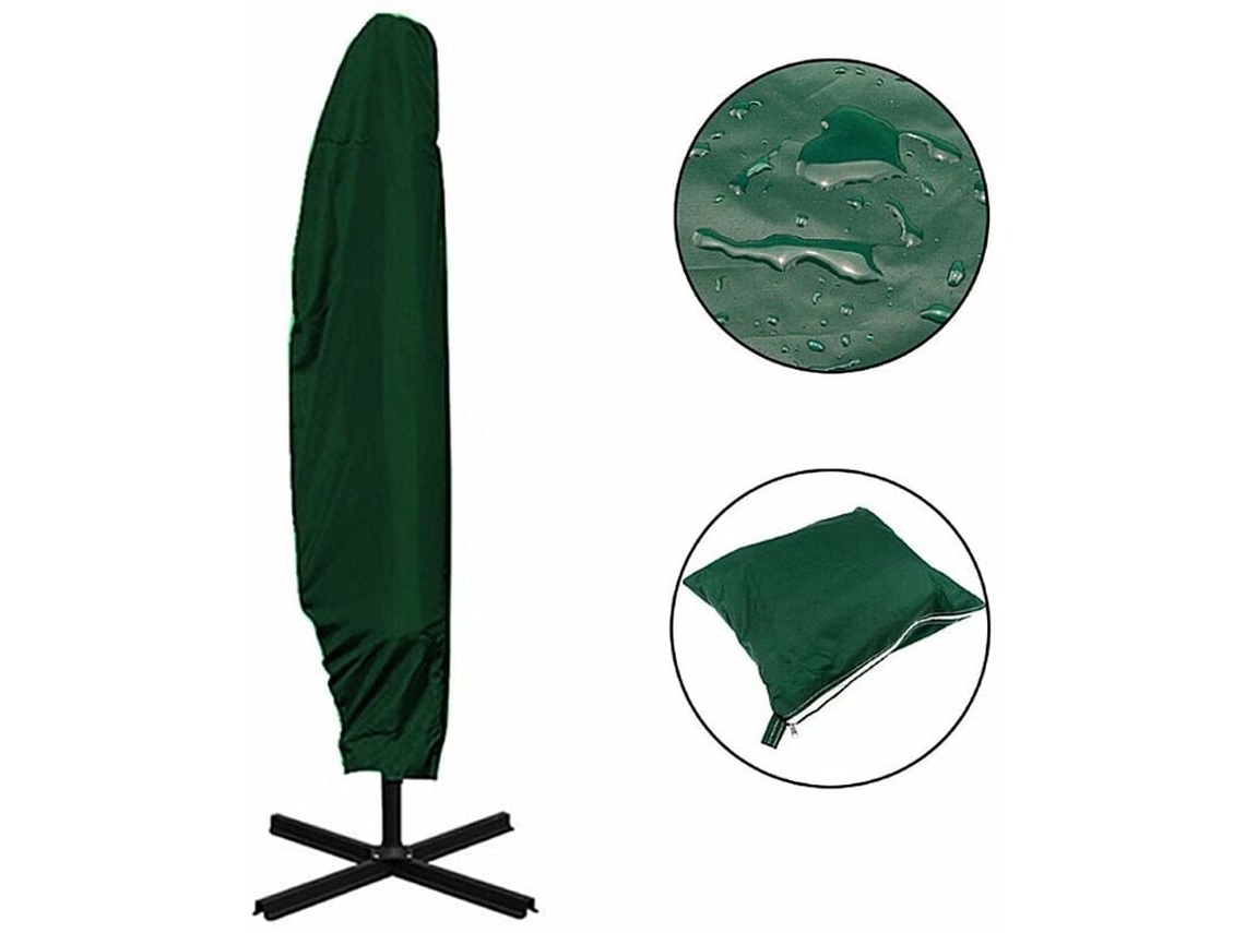 Capa De Proteção Para Guarda Sol Deslocado,impermeável E Resistente A Poeira E Uv,tamanho 265cm Btforus