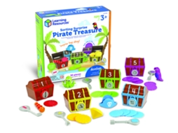Brinquedo Educativo Baú Do Tesouro Pirata Da Learning Resources Classifique E Descubra