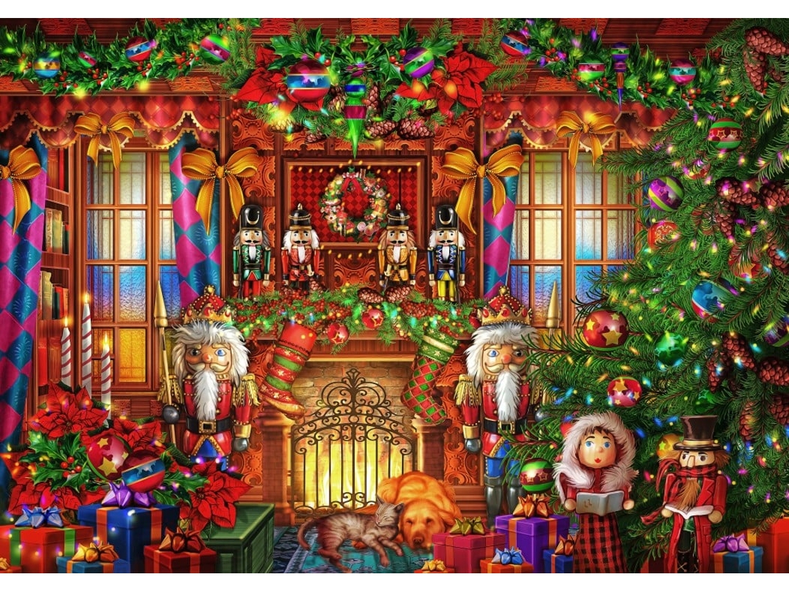 Quebra Cabeça Bluebird Natal Interior 2000 Peças Bluebird Puzzle