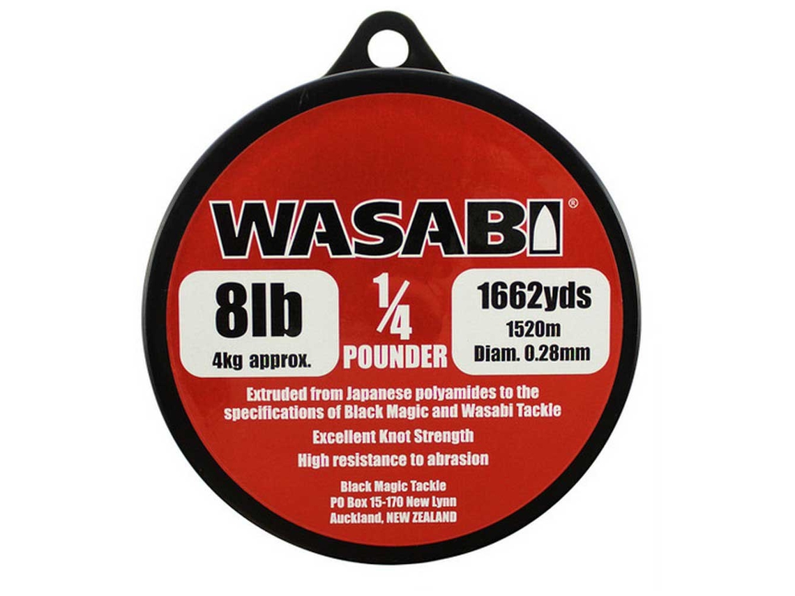 Monofilamento Wasabi Transparente 0.550 Mmblack Magic