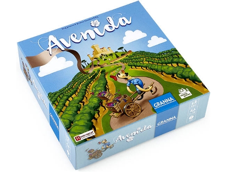 Jogo de Tabuleiro  Avenida (Idade Mínima: 8 -Nível Dificuldade: Baixo)