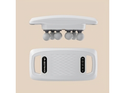 massageador para pescoço e ombros com duas cabeças de massagem intercambiáveis é equipado com um motor potente, compacto e recarregável...