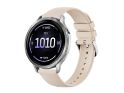 Bracelete para Garmin Venu 4 Silicone Cor Sólida Textura Delicada Starlight XIAOMOYU (41mm)