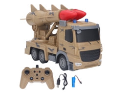 Walshlxq brinquedo de Veículo Blindado Modelo de Caminhão Blindado Duplo com Luz e Música para Crianças, Brinquedo de Carro Blindado
