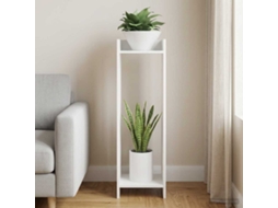 Vidaxl Suporte Para Plantas Branco 30 X 30 X 100 Cm
