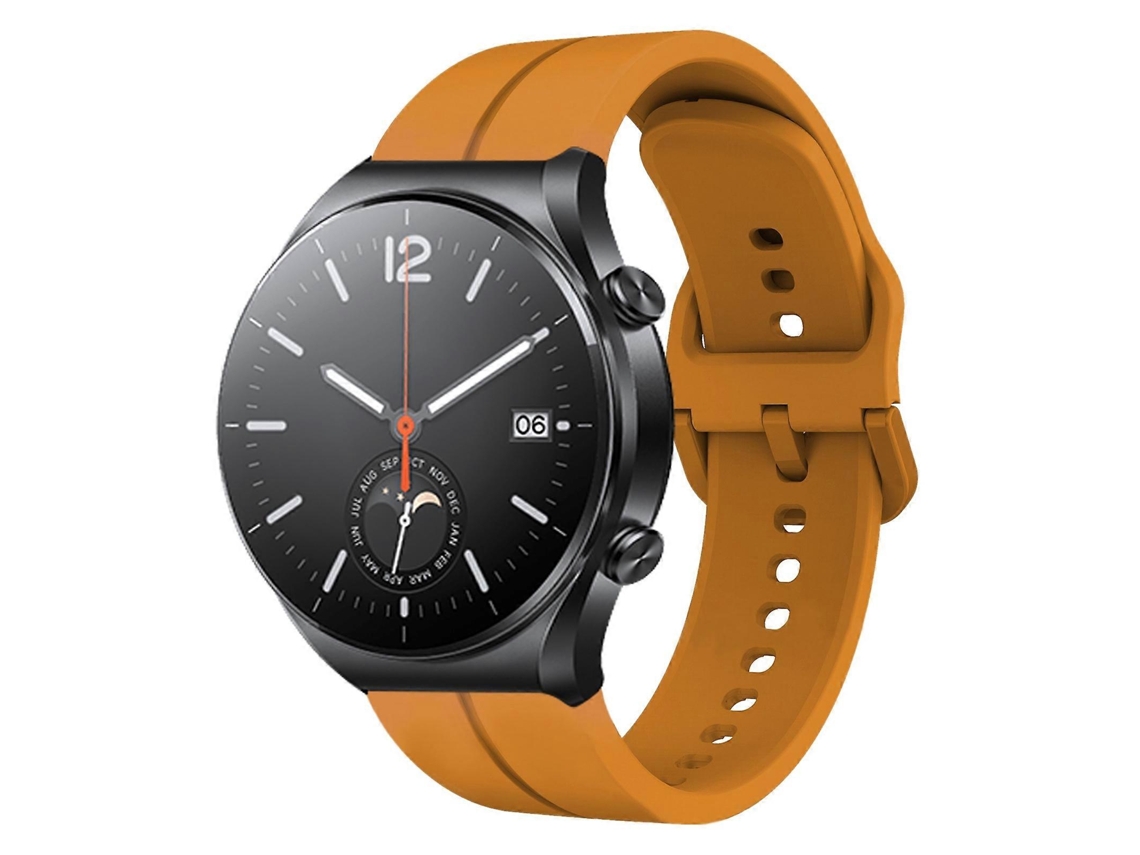 Pulseira De Silicone Circular De 22 Mm Para Xiaomi Mi Watch S1