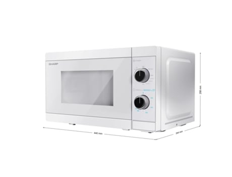 Sharp Yc-Mg01E-C Microondas Balcão Micro-Ondas Grill 20 L 800 W Branco