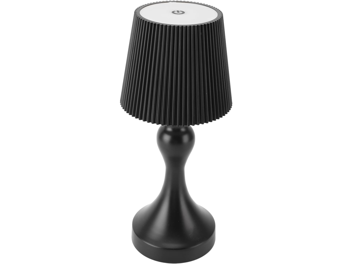 Luminária de mesa LED Semi Fio Cocoarm em ferro e plástico, com controle por toque, ajuste contínuo de intensidade e 3 modos.
