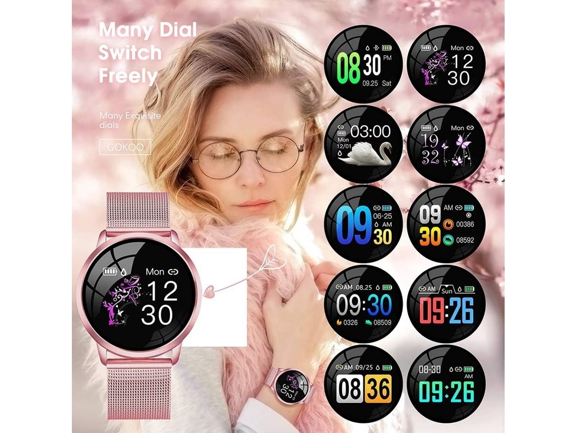 Smartwatch ALIMENTATION Yiz95 Rosa