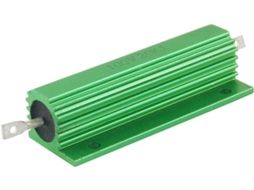 Resistor de Fio de 100 Watts, 20k Ohm, 5%, com Caixa de Alumínio para Montagem em Chassi CHABERLU