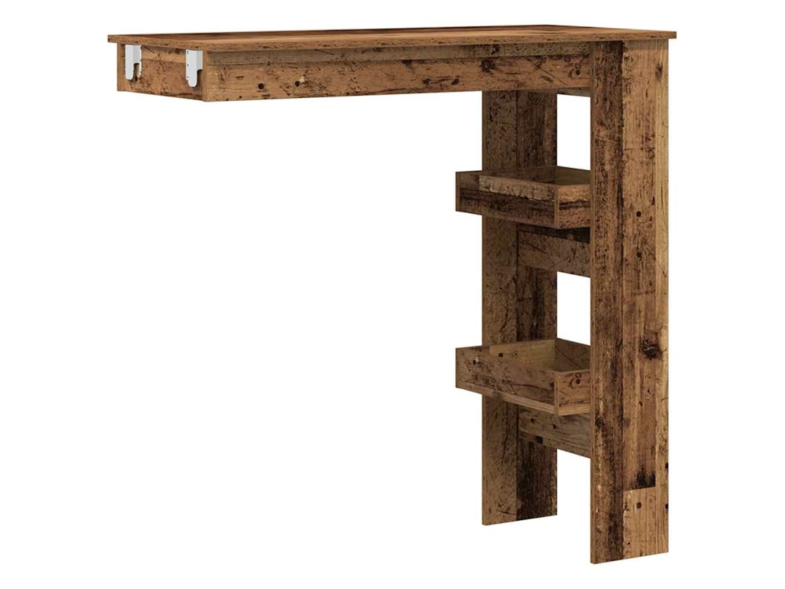 Wall Bar Table, Wall Bar Tables Vidaxl Marrom Madeira Processada (n/a)