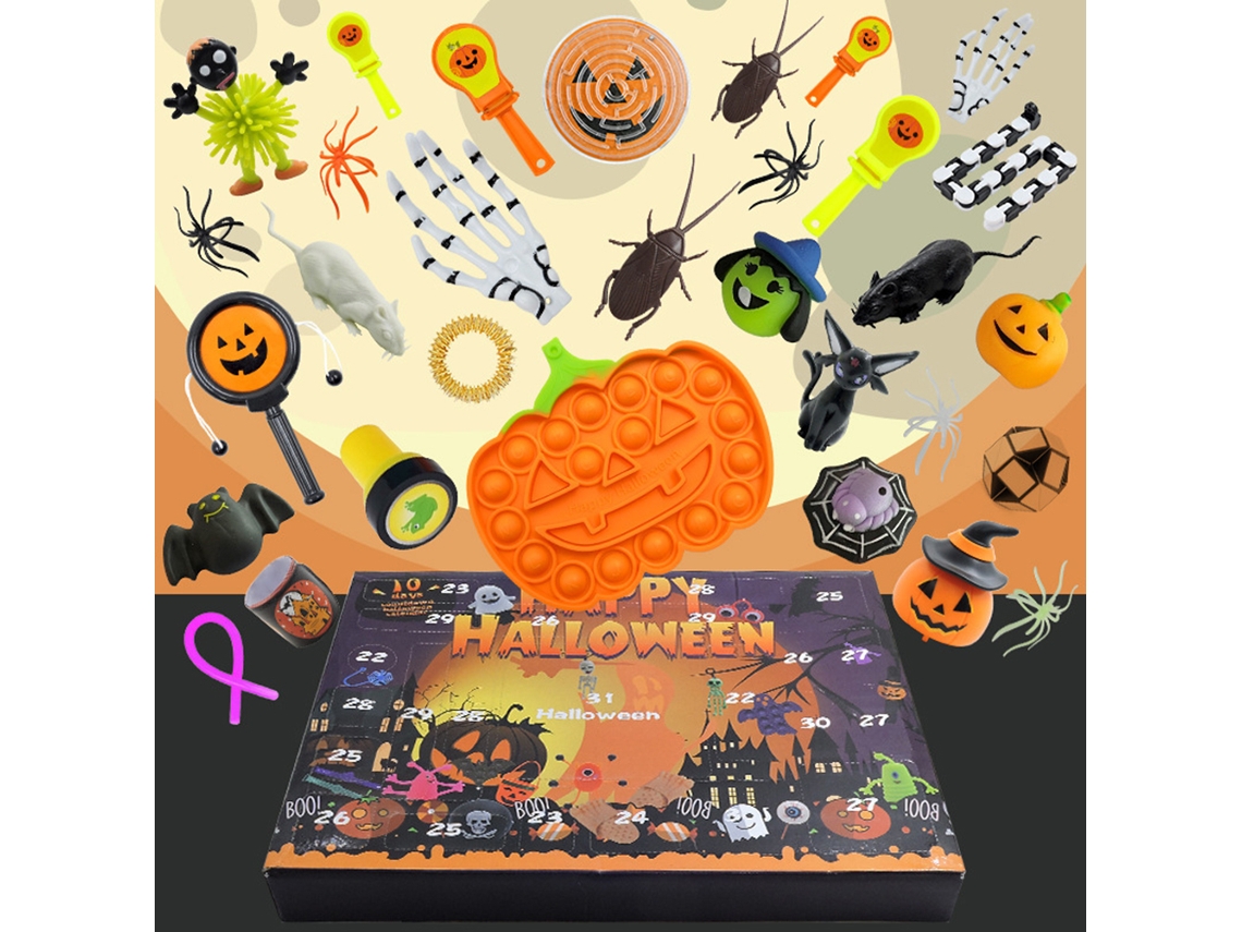 Calendário de Contagem Decente Halloween LAXISCREED