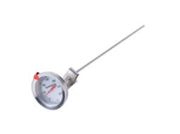 Termômetro De Cozinha Poenvfpo Em Aço Inoxidável Com Sonda, 30cm 12 Polegadas, Termômetro Preciso Para Carnes Com Clipe