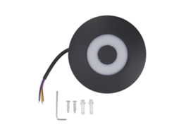 2026 lâmpada de Parede Led Moderna 10w Redonda de 6 Lados Iluminação Suave Impermeável 85 265v