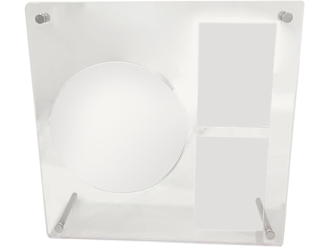 Álbum De Fotos Em Acrílico Com Présentoir Pour Cartes Photo, Fentes De 7,6 Cm (3 Pouces)