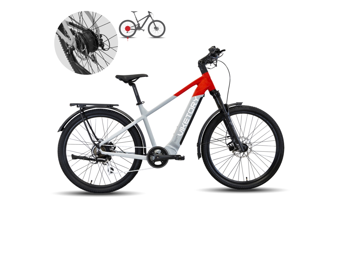 Ventix Ebike Urban Vermelha