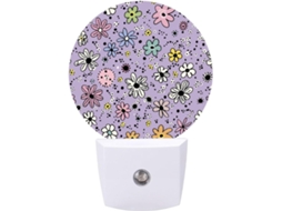 Luminárias Noturnas Com Design Minimalista De Rabiscos, Luminárias De Led Com Sensor Movimento, Luz Branca Quente Suave