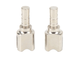 2pcs Copo Diferencial De Carro Rc De Aço Tamanho Preciso Para Arrma Série 1/7 1/8 Acessórios Rc Prata