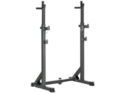 Suporte Para Barra Aço E Eva Cor Preto 60-87x65x121-158 Cm Sportnow