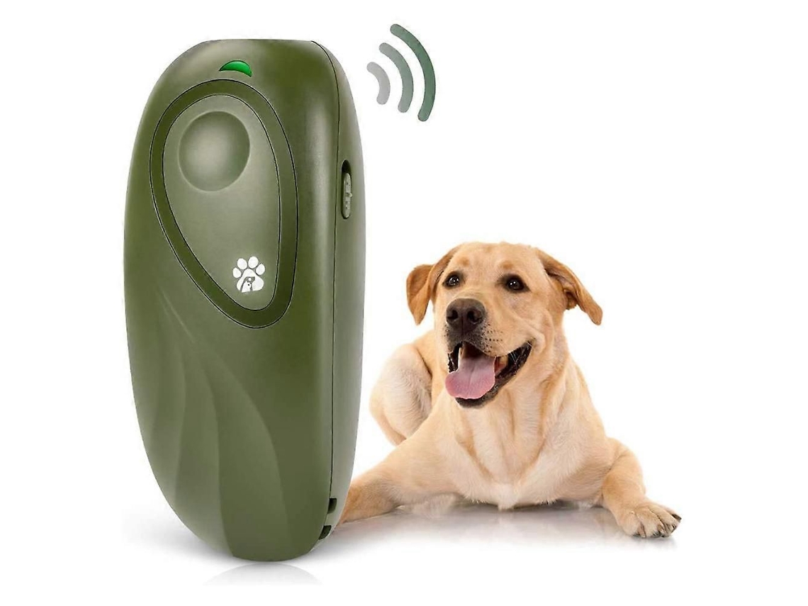 Dispositivo Ultrassônico para Controle de Latidos Cães, Repelente Latidos, 2 em 1 Treinamento Comportame Ntal, Alcance 16,4 Hz, Freq GOKOCO