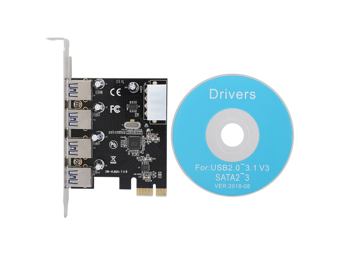 Placa Adaptadora Pci e para Usb 3.0 LAXISCREED