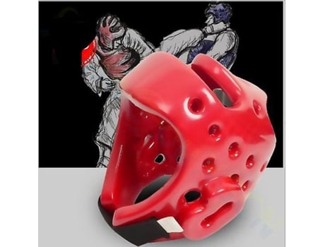 Taekwondo Headgear Espessamento Protetor, Equipamento Headguard, Capacete de Karatê Trisoinb