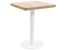 Mesa Bistrã´ 60x60 Cm Mdf Castanho Claro DKD HOME DECOR