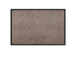 Maison Exclusive - Tapete De Entrada Bege 60 X 40 X 1.2 Cm Tecido De Teddy