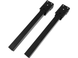 Suportes Dobráveis Para Sofá Homoyoyo Com Dobradiças De Travamento Automático, Pés De Metal Para Sofá Cama 29, 5cm, 2 Peças