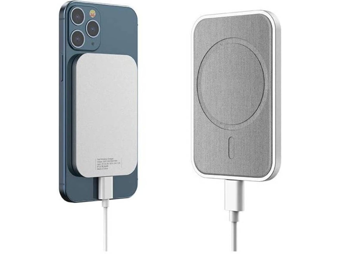 Carregador Sem Carro Série Carregamento Rápido Todos para iPhone 12 S/12 YIZHOOD Magnética Branco