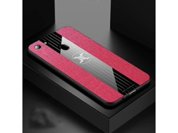 Capa Protetora De Tpu À Prova De Choque Com Textura De Tecido Costurado Xinli Para Oppo A73