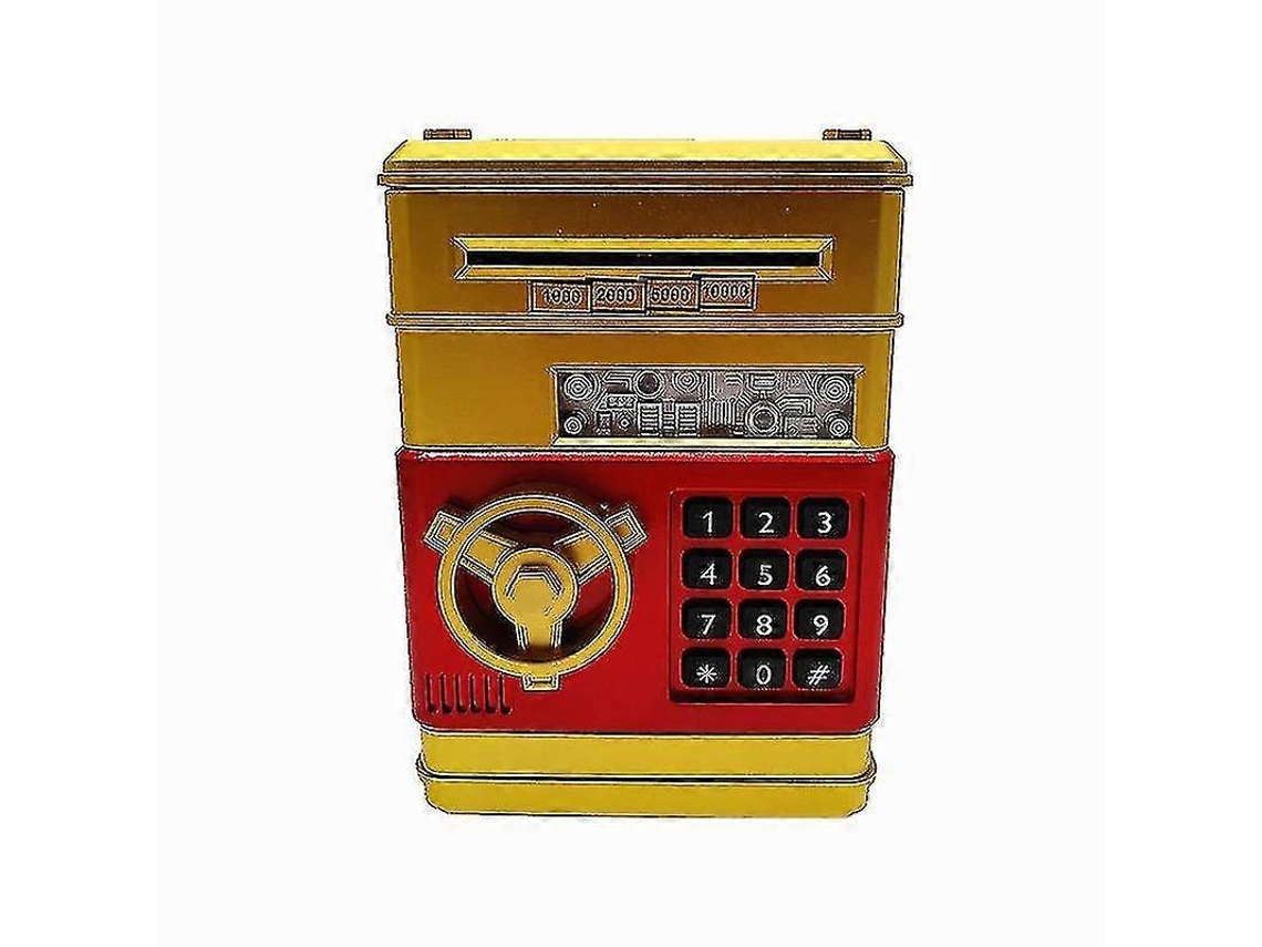 Cofrinho Eletrônico Em Formato De Porquinho, Cofre Com Senha De Caixa Eletrônico, Depósito Automático De Notas, Presente De Aniversário. Aquaforge