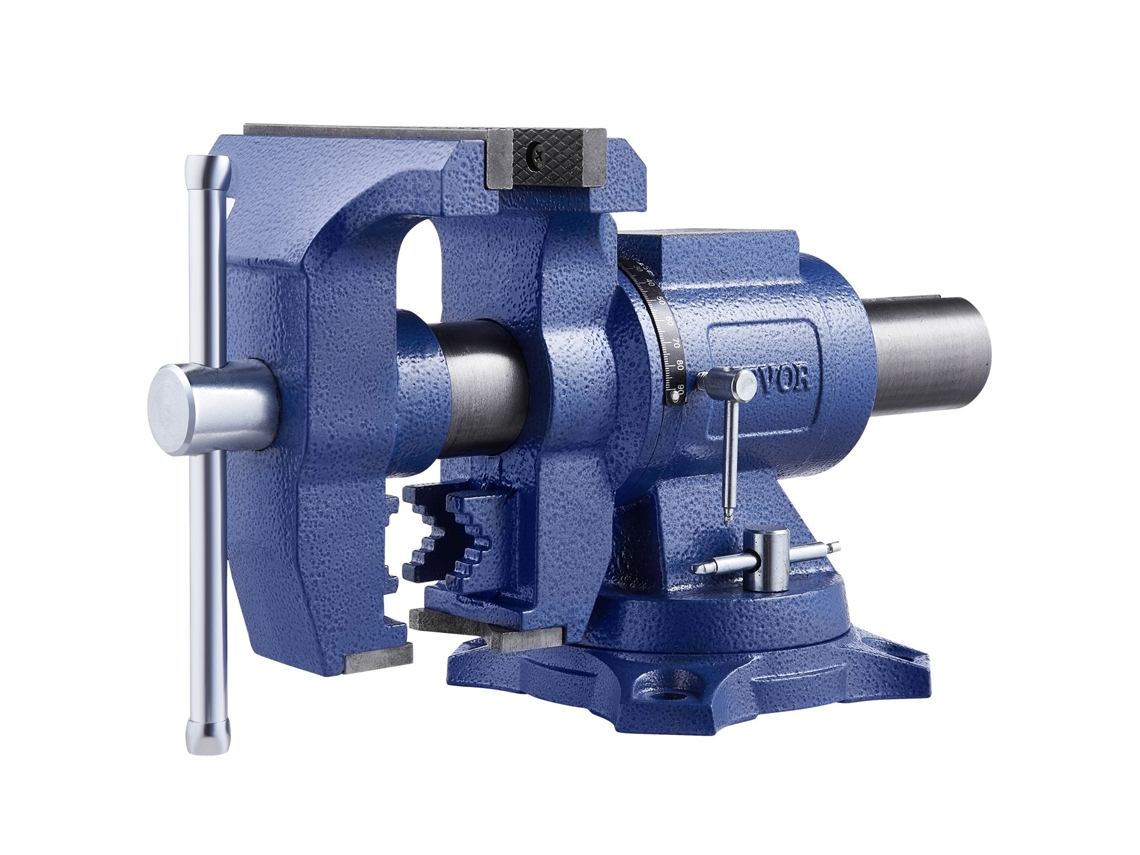 Torno De Bancada Multifuncional De Ferro Dúctil Para Serviço Pesado Vevor 165 Mm