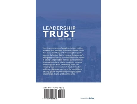 Livro Leadership Trust Build It, Keep It De Christopher Evans (inglês)