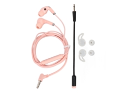 Fones de Ouvido para Jogos, Fio 3.5mm, Microfone, Redução de Ruído