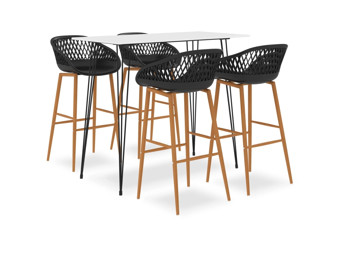 Bar Set, Bar Sets Vidaxl Branco Mdf