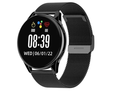 Smartwatch  Lige T2Pro Bracelete Metal Preto