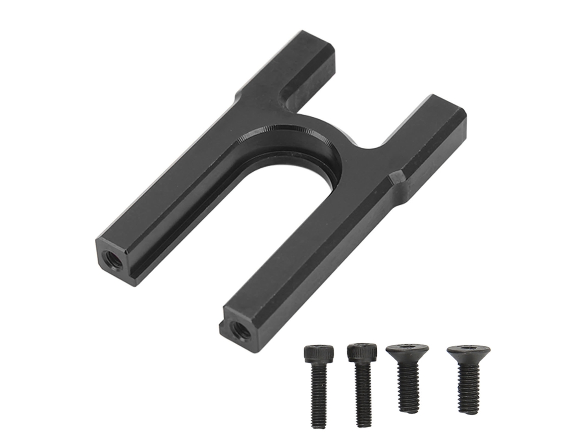 Suporte Diferencial Central De Alumínio Leve Para Carros Rc Arrma 1/7 1/8 Acessórios Rc Preto