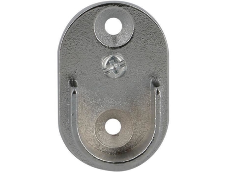 Camarim De Metal Cromado Nascimento D19mm X2 Mobois