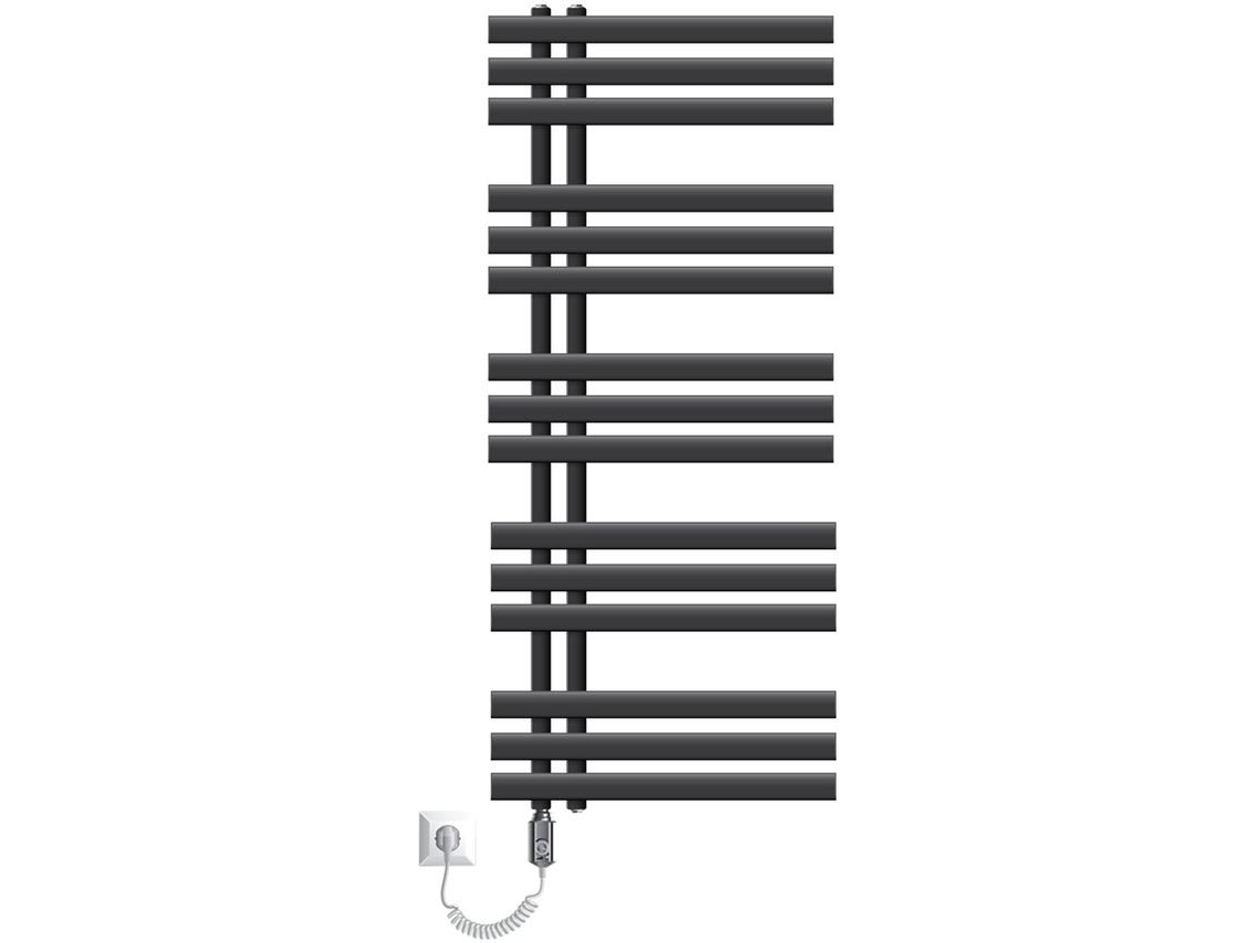 Toalheiro Elétrico ECD Ferro EM (Antracite - 500x1200 mm)