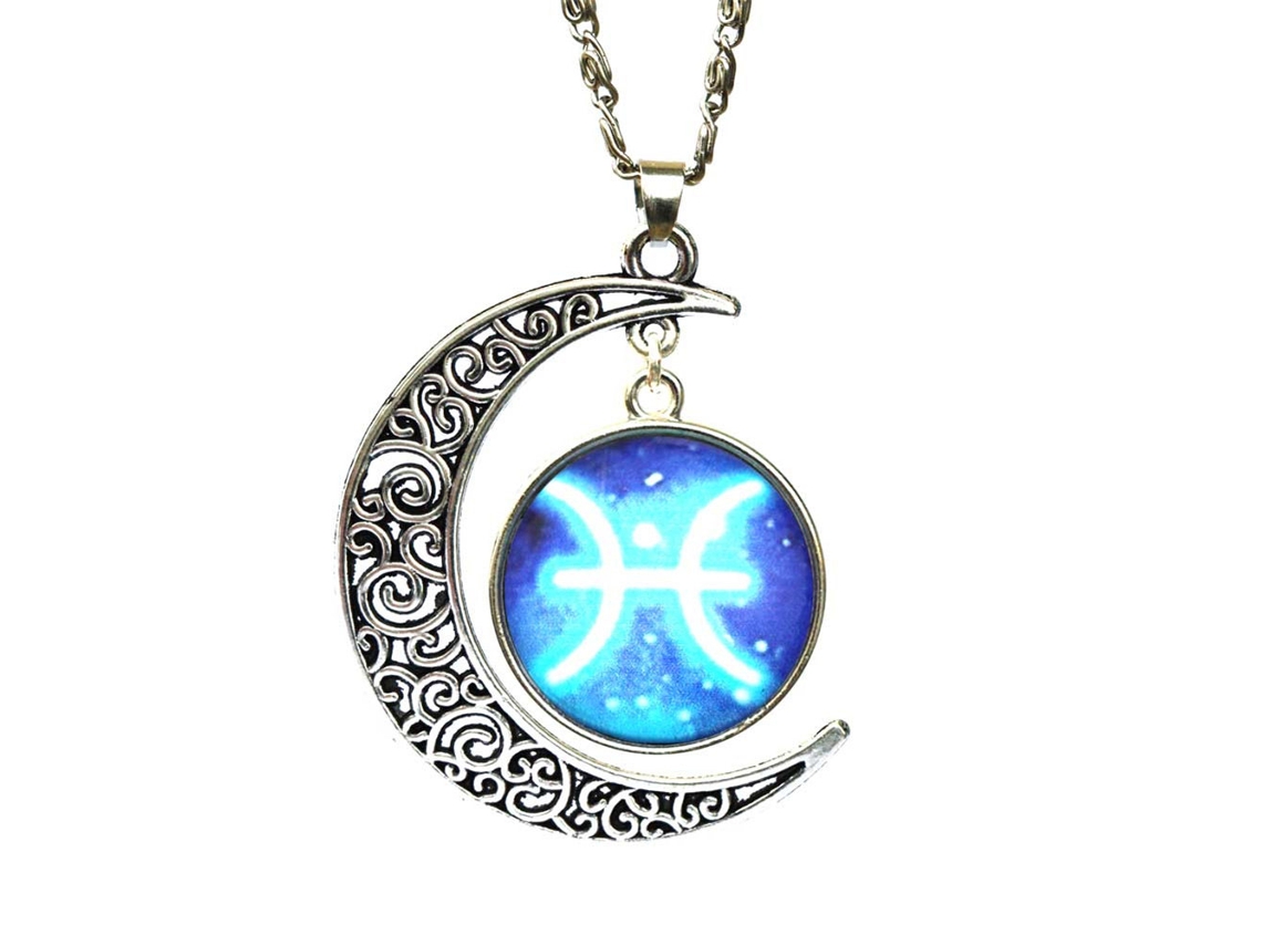 Colar Constellation Sereia Pedra Lunar